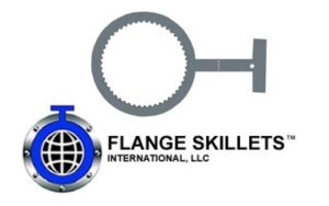 Flange skillets gasket installation tools